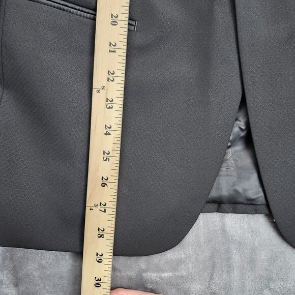 Ryan Seacrest distinction suit Jacket 100% Wool Slim Fit 40S - Picture 2 of 10